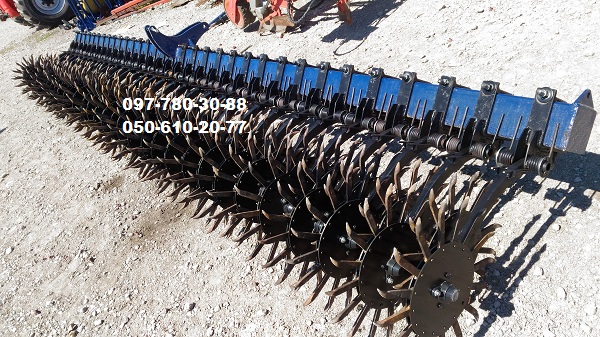 Борона ротаціонна мотика  6 - 12 м. 